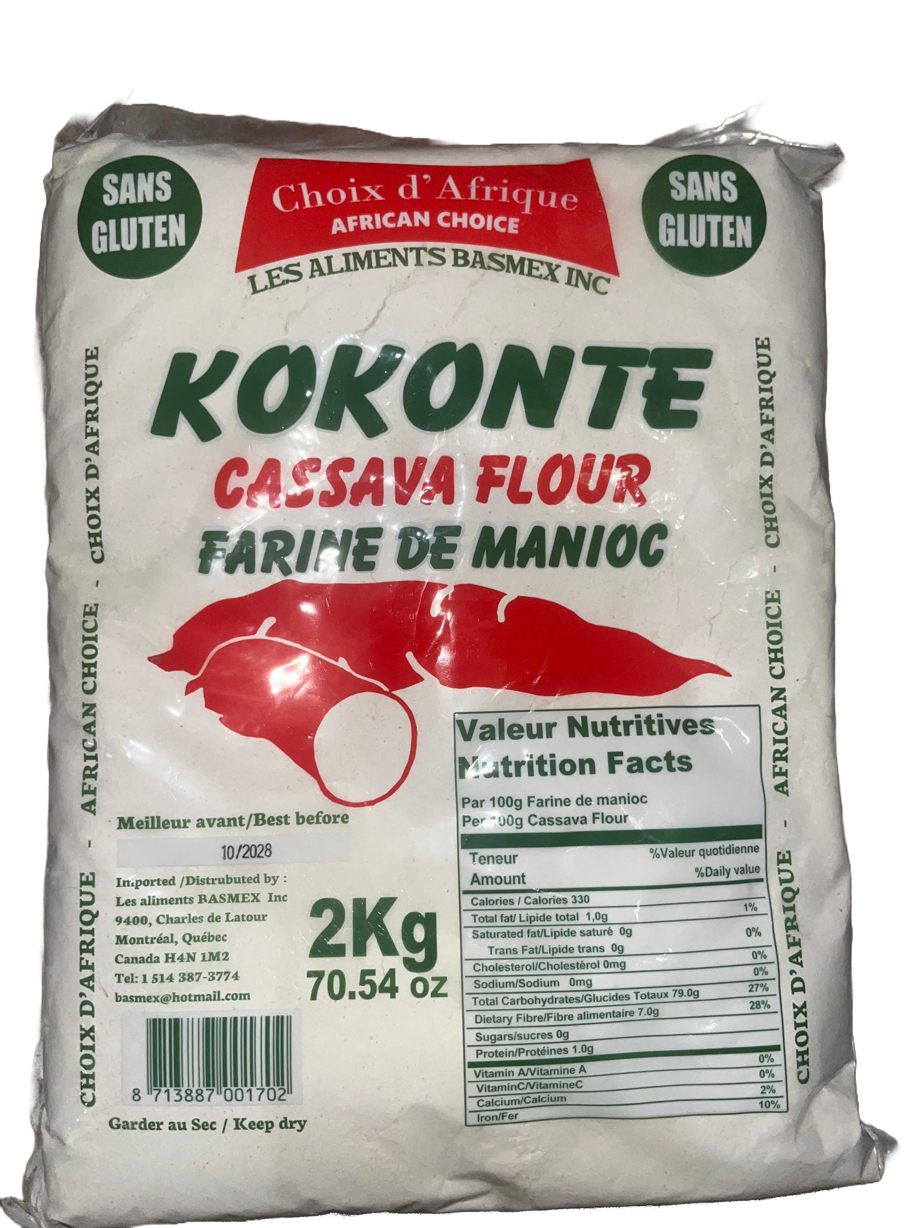 Kokonte Cassava Flour